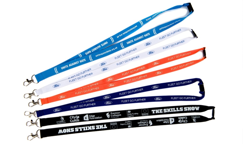 Custom Printed Lanyards for Various Company Promotions