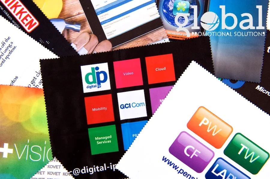 Using custom printed microfibre cloths to promote your business