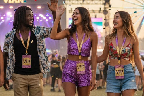 Event lanyards and passes