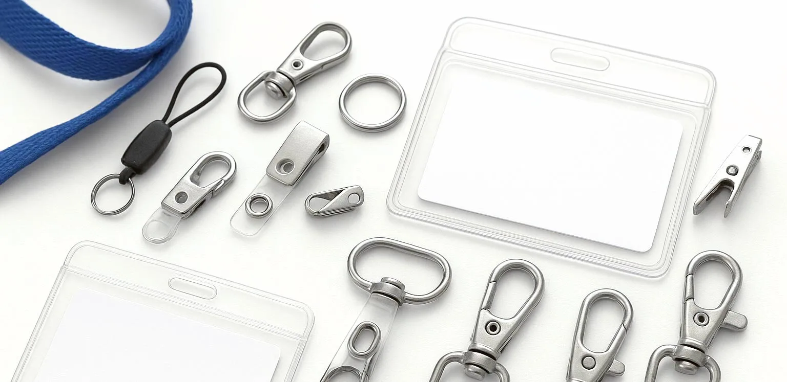 Lanyard attachments guide: How to choose the right clips, hooks and fittings