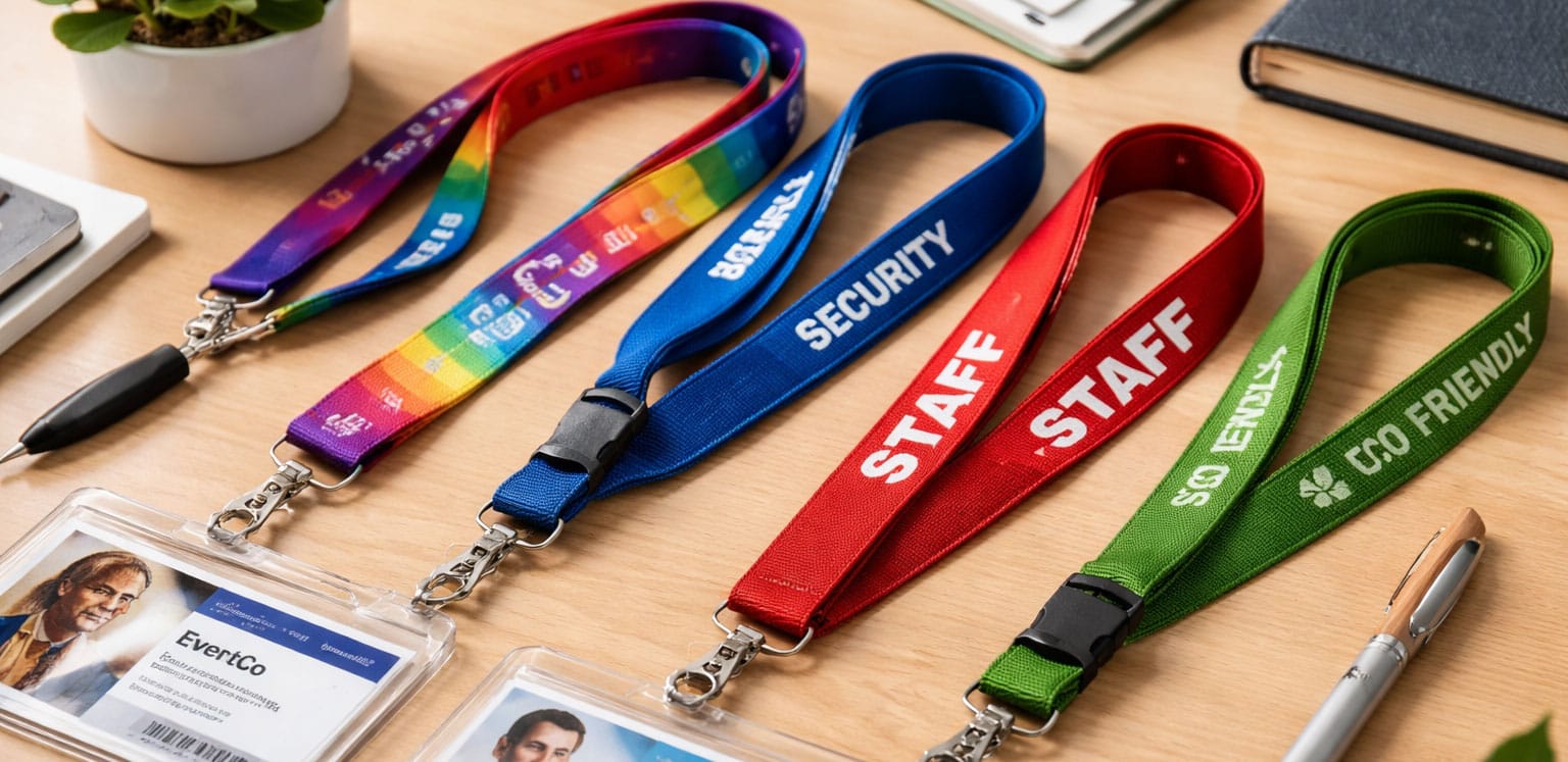 Lanyard types guide: Practical advice for brand-led procurement Lanyard types guide: Practical advice for brand-led procurement