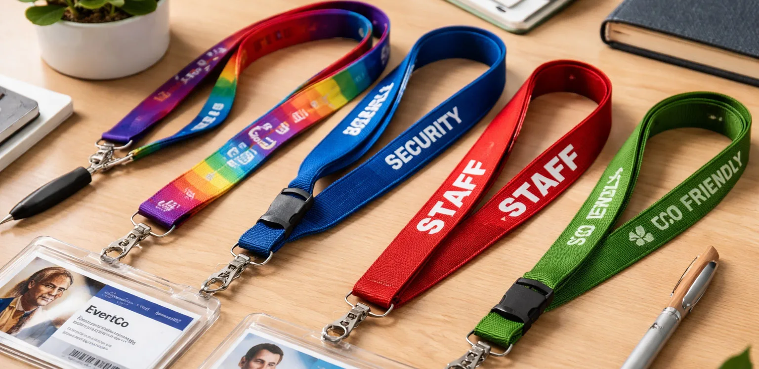 Lanyard types guide: Practical advice for brand-led procurement
