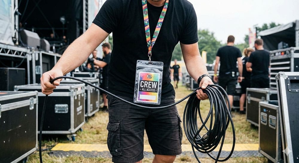 Large passes such as A6 are ideal for crews, music event, backstage access and alike.